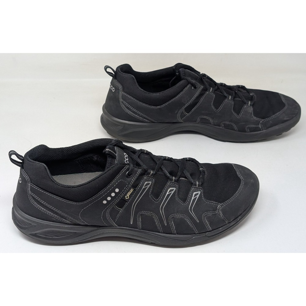Ecco Terracruise GTX Trail Hiking Shoes Black Athletic Walking Men's Size 46